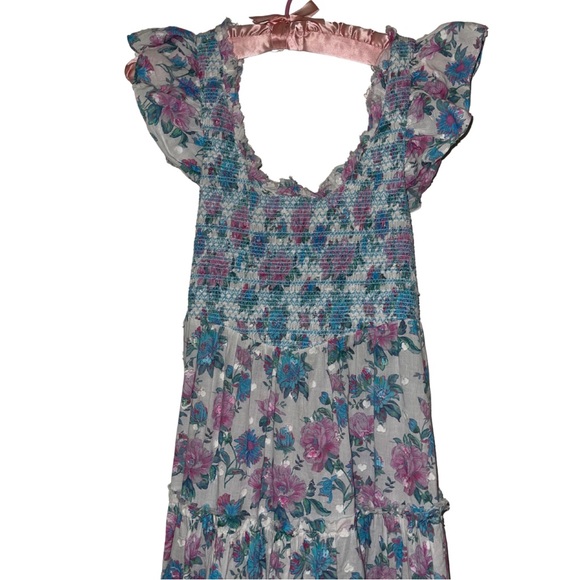 LoveShackFancy Floral "Chessie" Dress - Picture 3 of 4